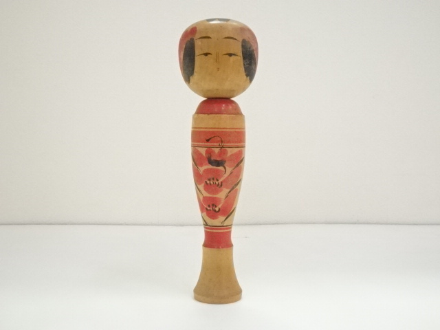 TRADITIONAL JAPANESE CRAFT / KOKESHI DOLL (25.2 cm)/ ARTISAN WORK